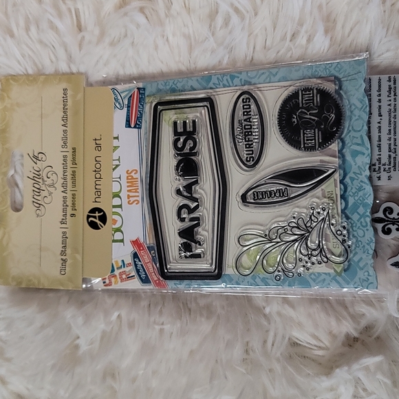 Hampton Art Stamps Brand New - Picture 3 of 6